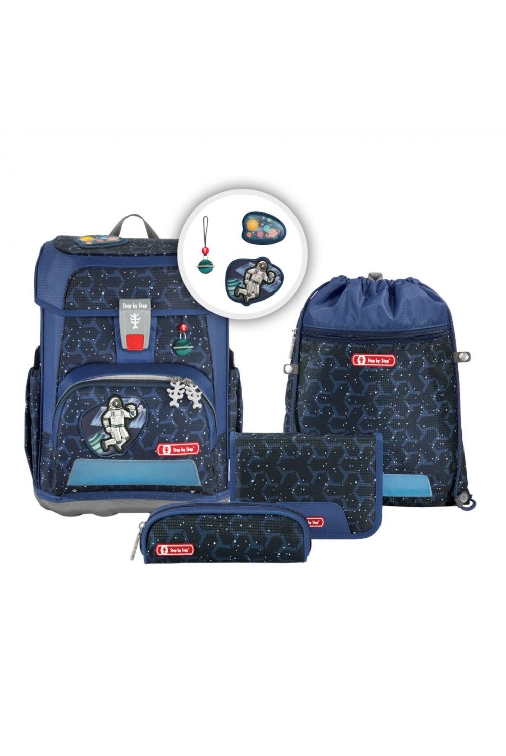 School backpack set Step by Step Cloud 5 pieces Star Astronaut