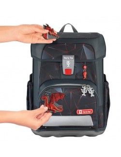 School backpack set Step by Step Cloud 5 pieces Dragon Drako
