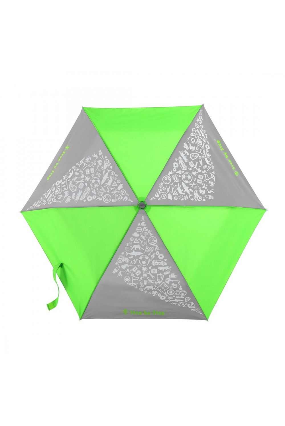Parapluie enfant Step by Step vert