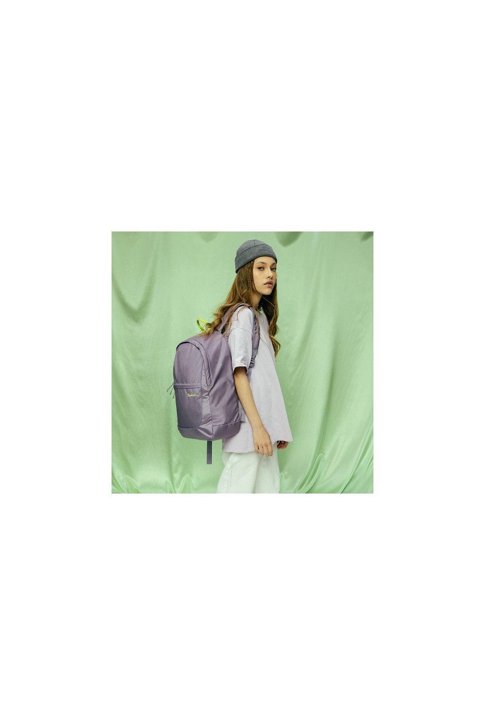 Sac à dos scolaire Satch Fly Ripstop Lilac