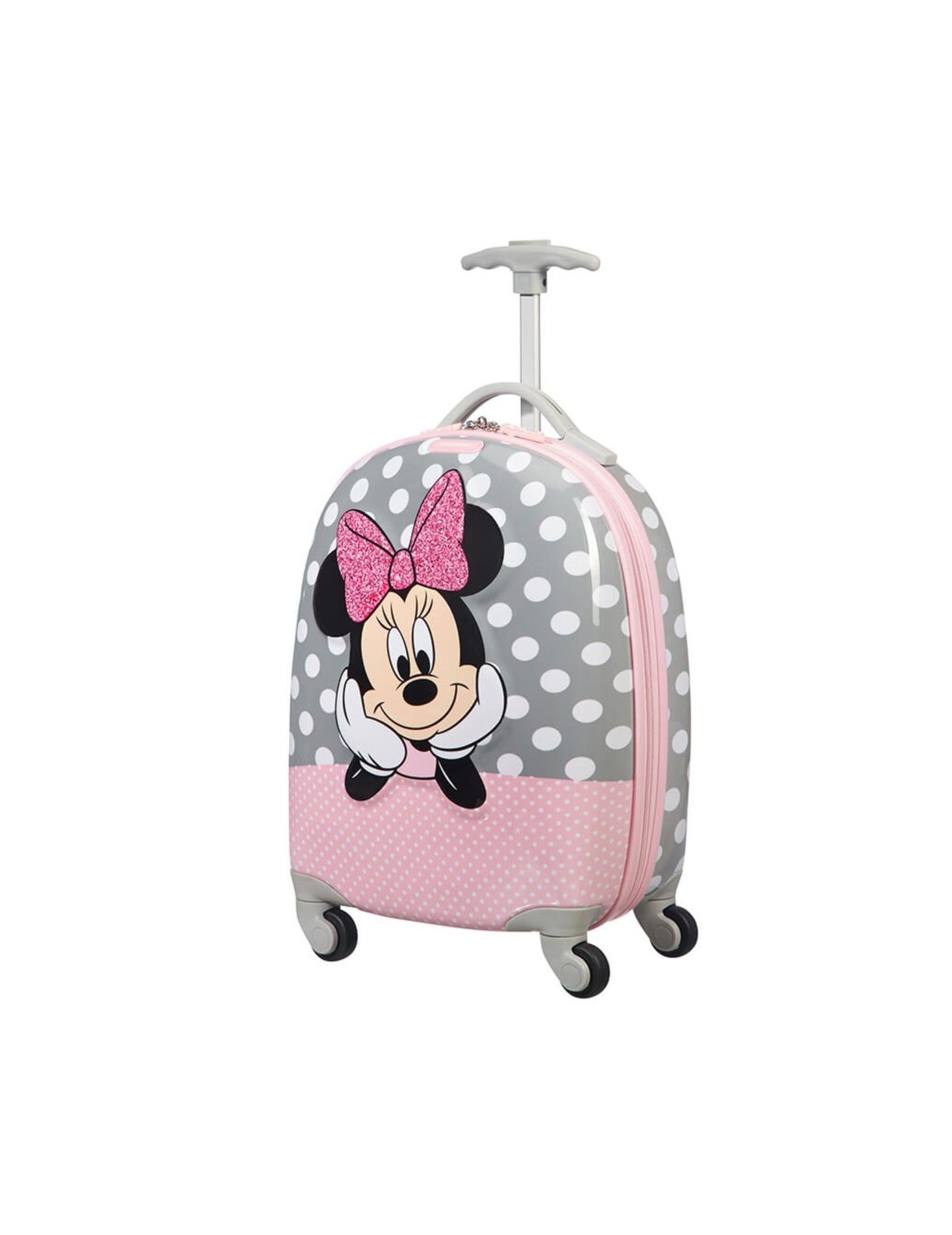 Kids suitcase by Samsonite Disney Ultimate 2.0 Minnie glitter 46 cm 4 wheel