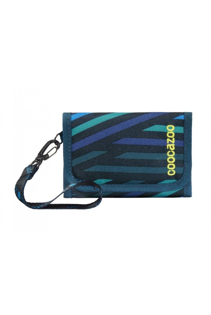 Wallet Coocazoo AnyPenny Zebra Stripe Blue