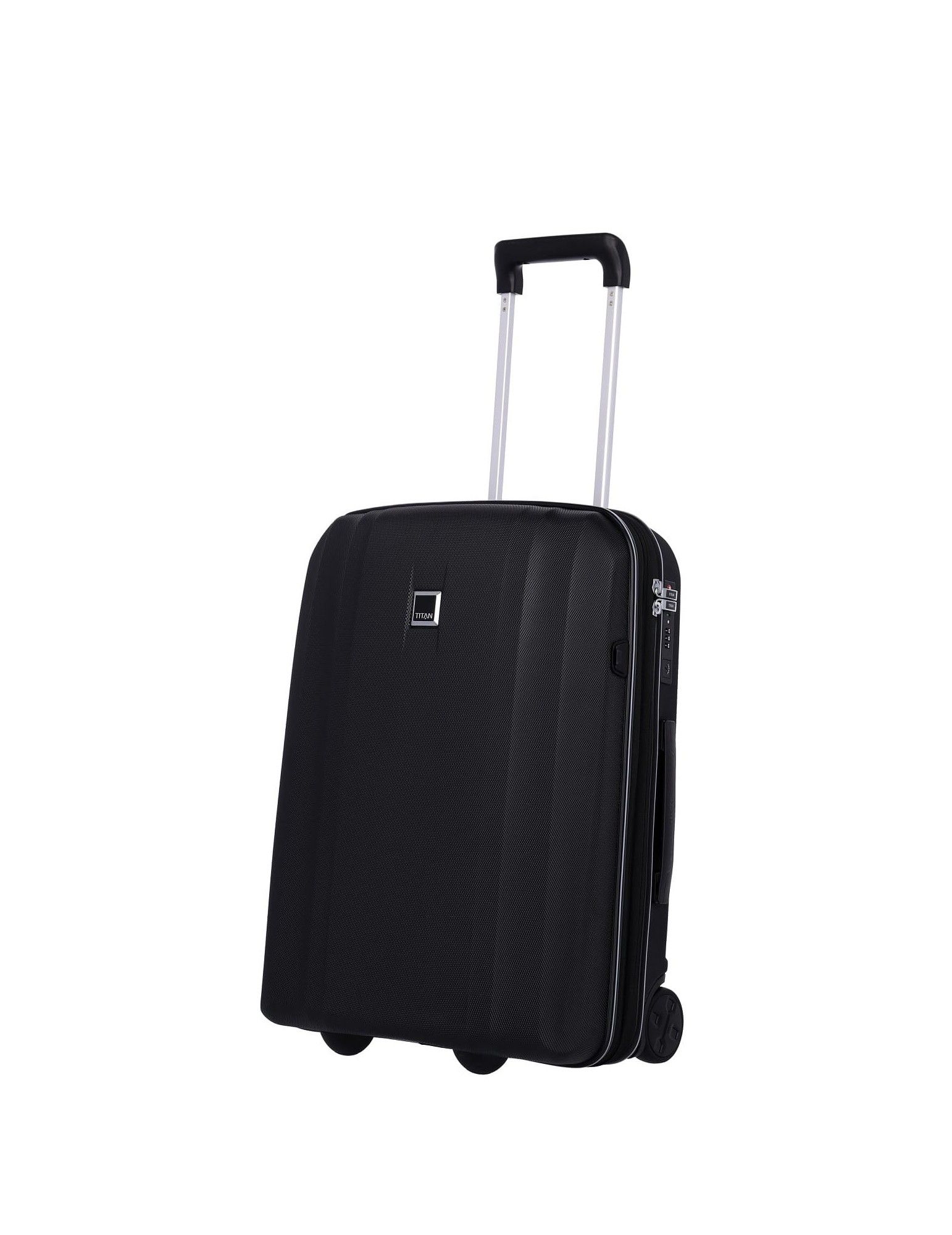 TITAN Xenon 2 wheel hand luggage expandable USB port