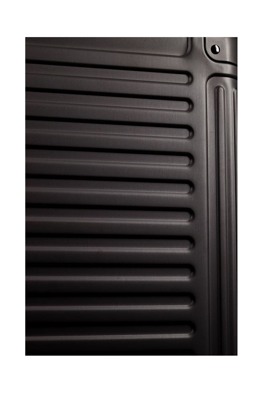 Aluminum case Travelite NEXT 55 4 wheel hand luggage black