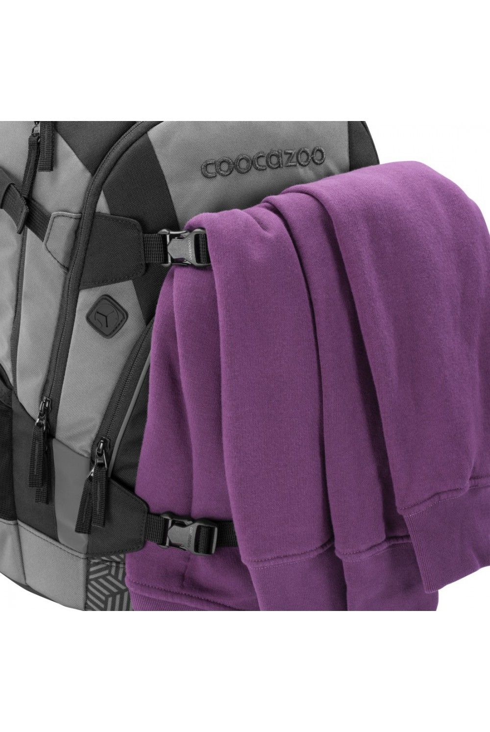 School backpack Coocazoo MATE Black Carbon