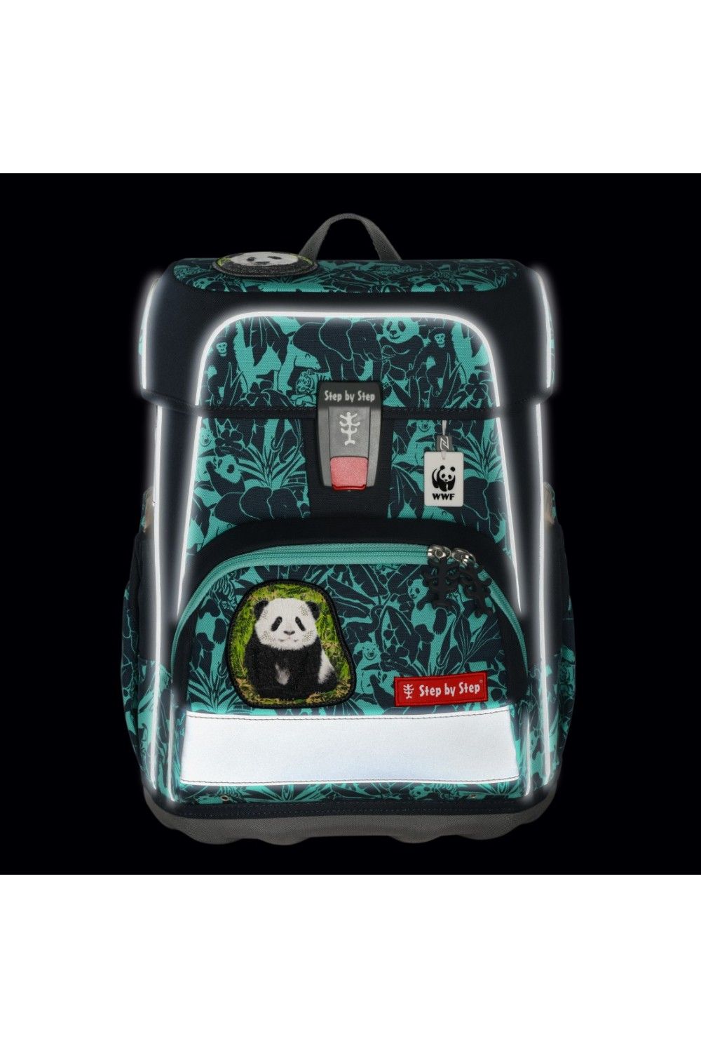 Step by Step Cloud WWF School backpack set 5 pieces Little Panda
