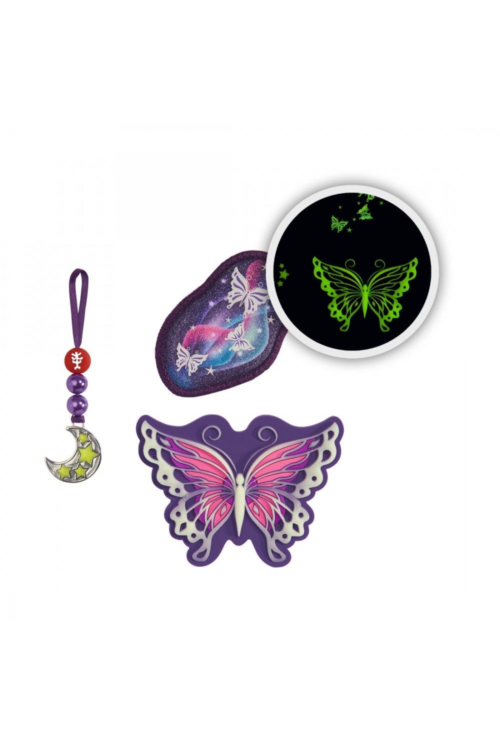 Step by Step Magnetmotiv Magic Mags GLOW Butterfly Night