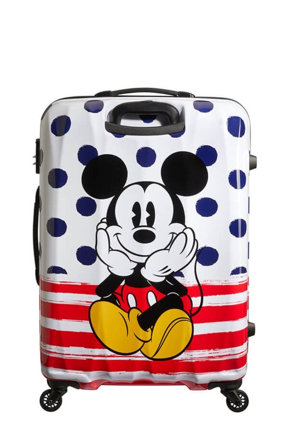 AT children's suitcase Mickey Blue Dot 65 cm 52 Liter