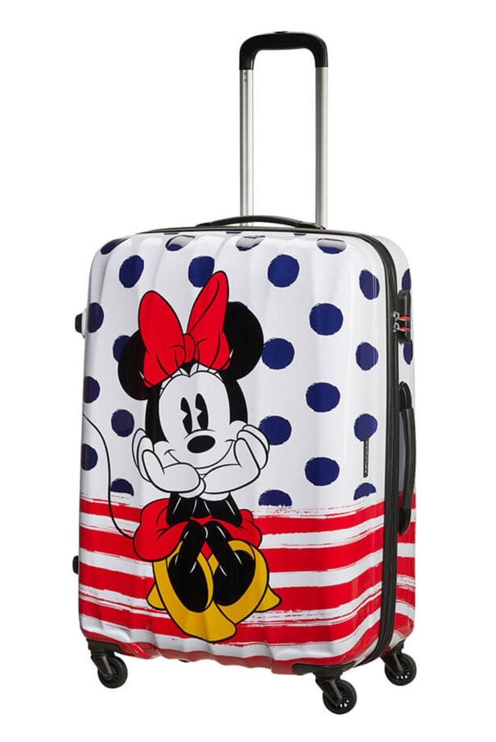 AT children's suitcase Minnie Blue Dot 65 cm 52 Liter