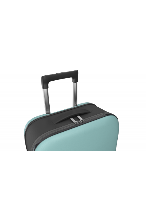 Koffer Handgepäck faltbar Rollink Flex Vega 2 Rad 55cm Aqua