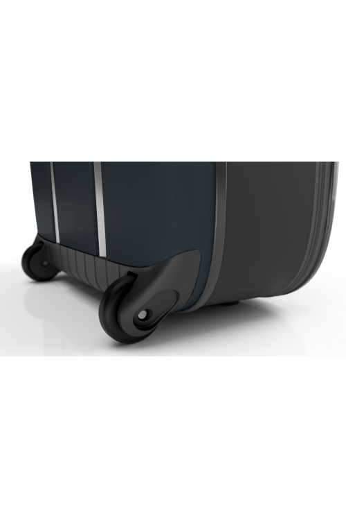 Koffer Handgepäck faltbar Rollink Flex Vega 2 Rad 55cm Atlantic Blue