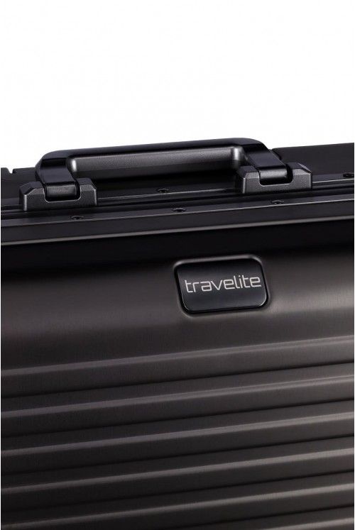 Aluminum case Travelite NEXT 77cm L black