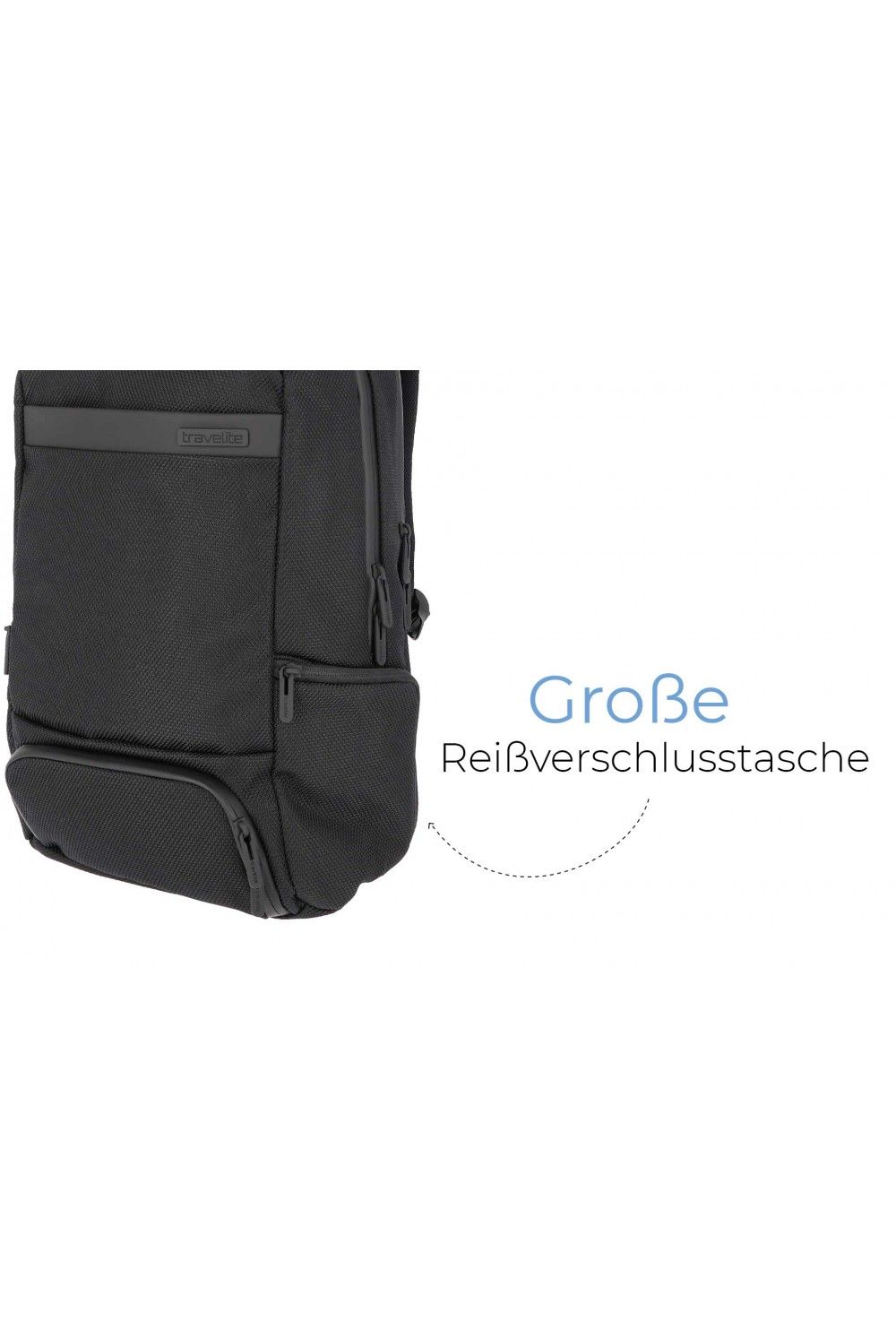 Travelite Meet Laptop Rucksack 15.6 Zoll schwarz