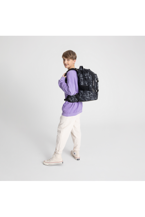 Satch school backpack Pack Mountain Grid Swap