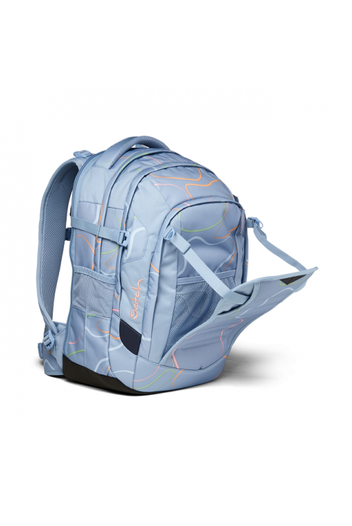 Satch school backpack Match Vivid Blue
