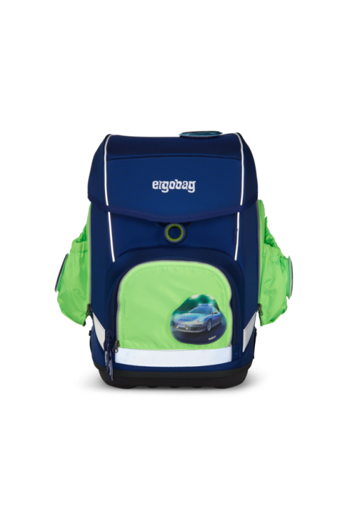 ergobag Sicherheitsset Seitentasche grün