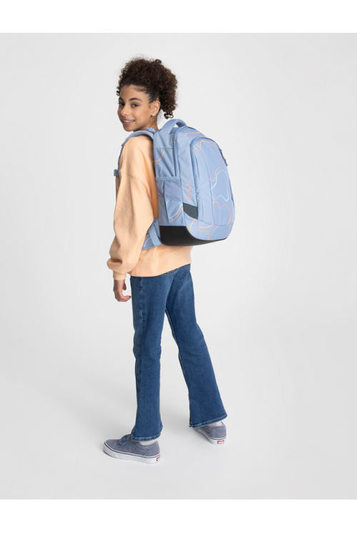 Satch school backpack Sleek Vivid Blue