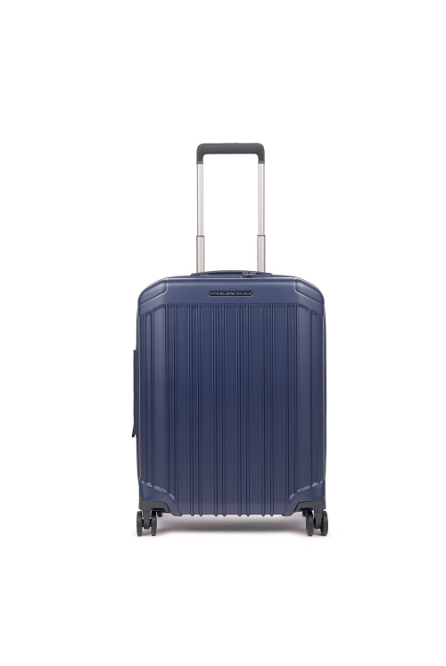 Hand luggage suitcase PQ-Light Piquadro 55cm 4 wheel expandable