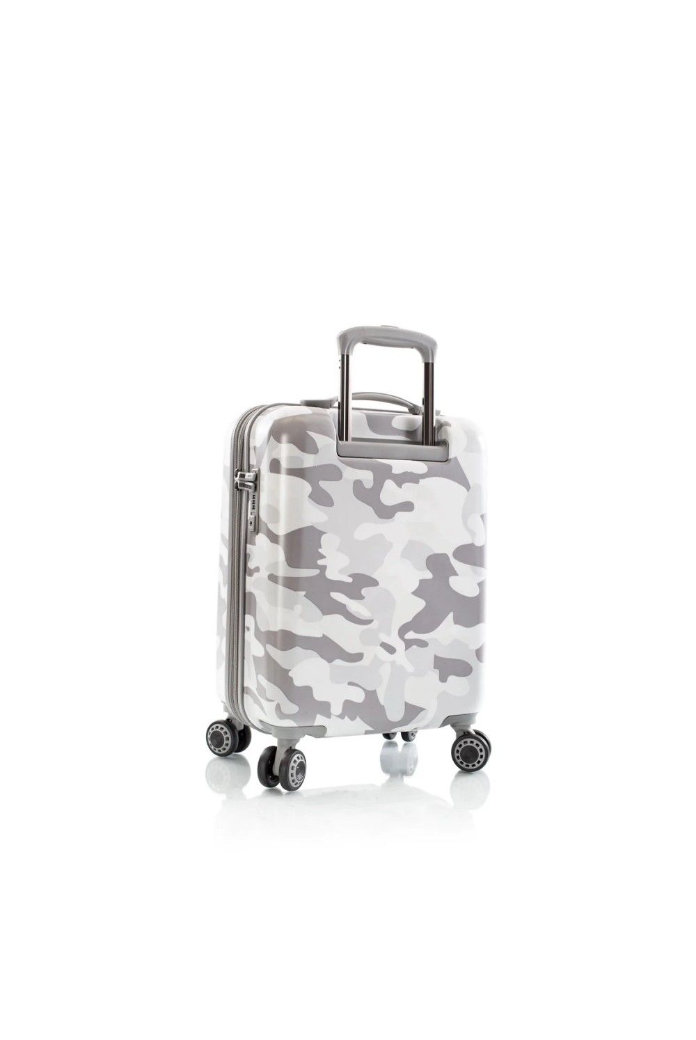 Suitcase hand luggage Heys White Camo 4 wheel 55cm expandable