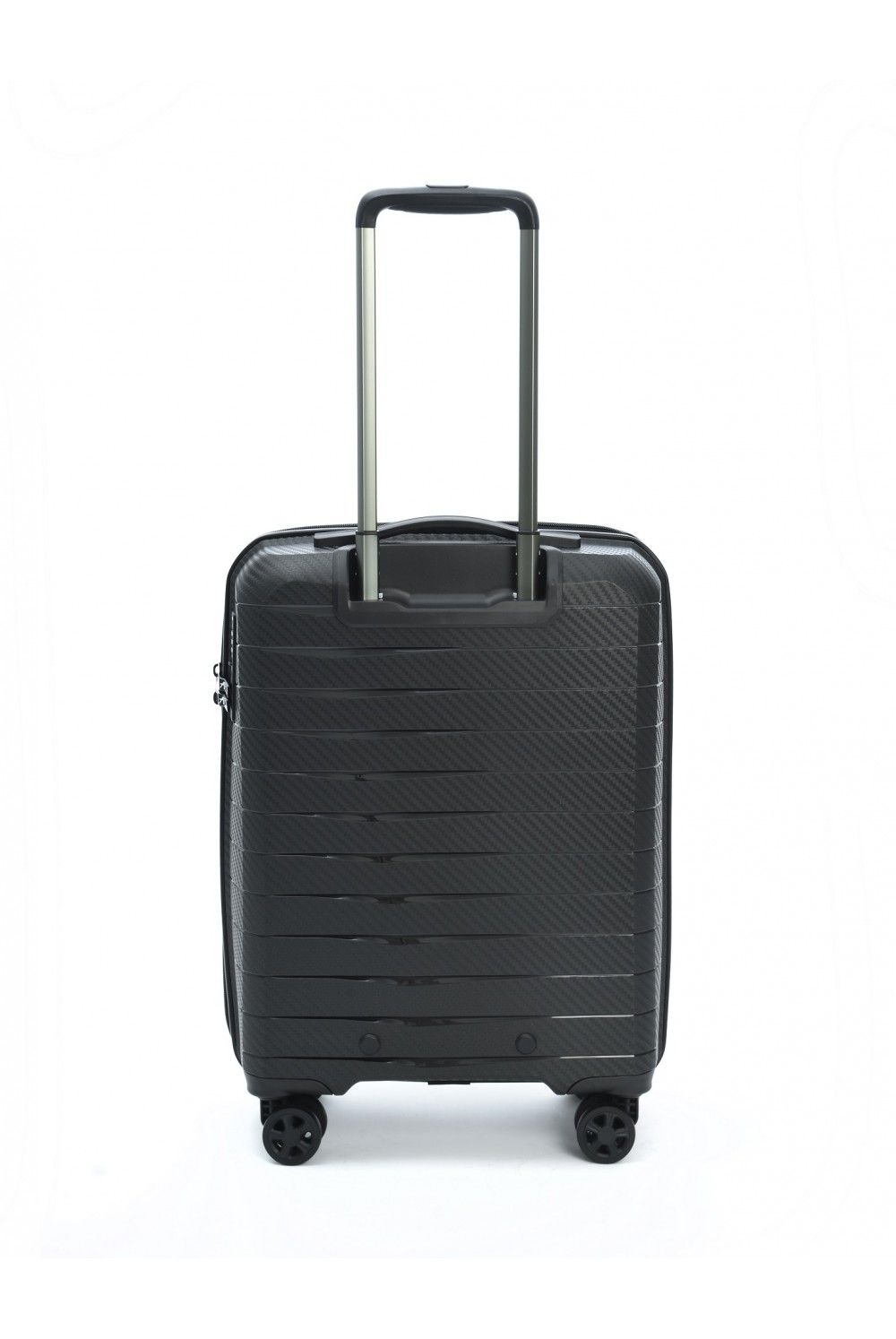 Hand luggage suitcase AIRBOX AZ18 55cm 4 wheels black