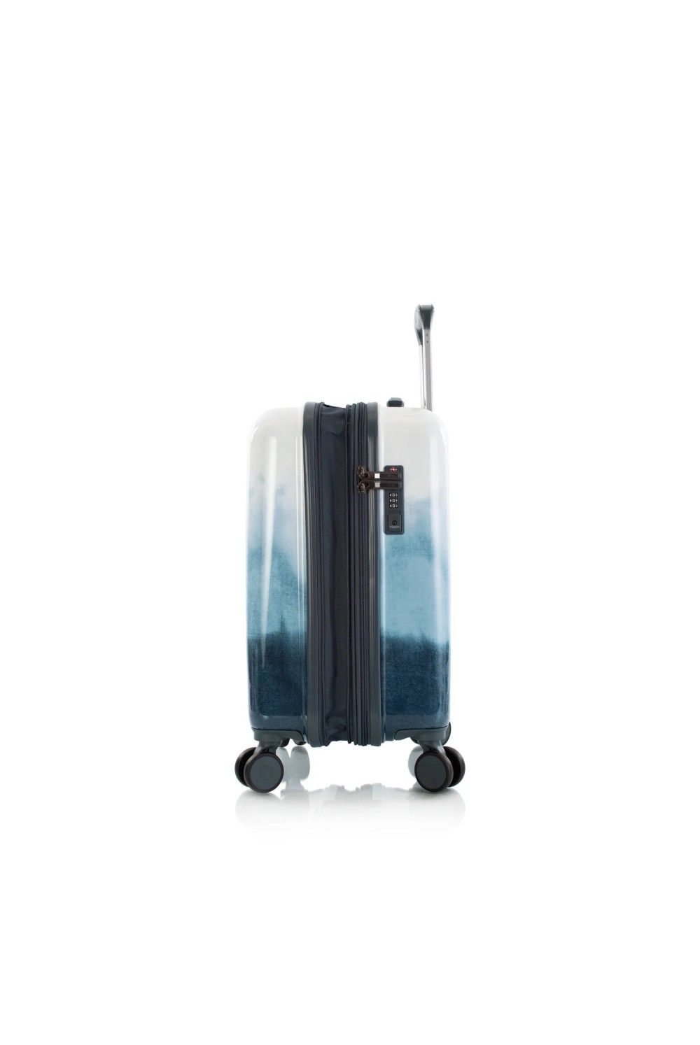 erweiterbar 4 Handgepäck Rad Blue Heys Fashion Koffer 55cm