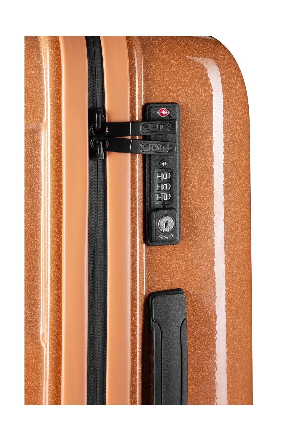 Suitcase hard shell Epic Reflex Evo 66cm 4 wheel copper