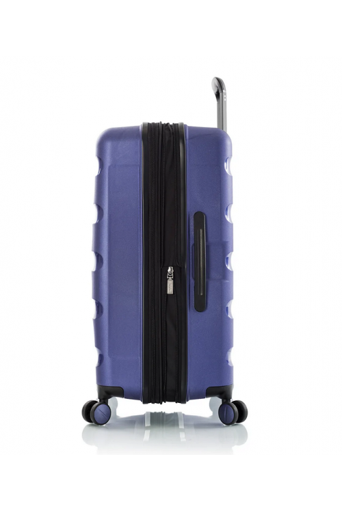 Suitcase hard shell Heys Metallix 66cm 4 wheel expandable cobalt