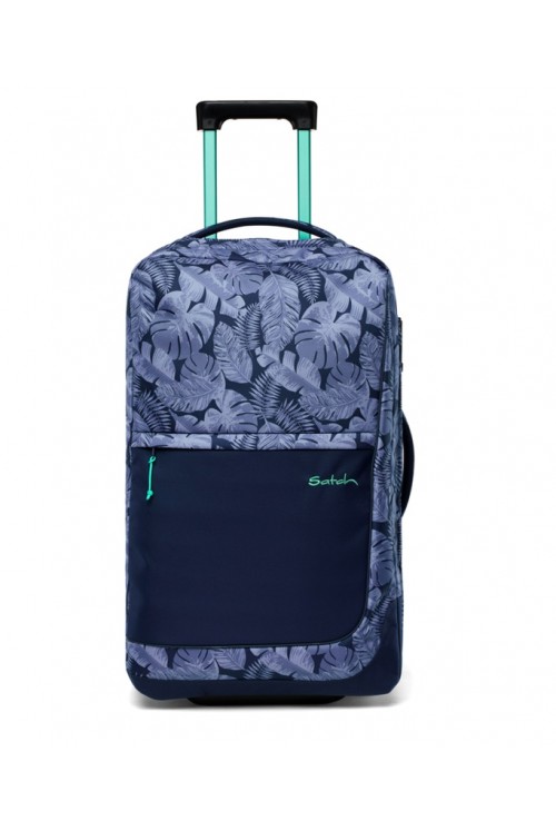 Travel bag Medium Satch Flow M 2 wheels 65 cm Tropic Blue