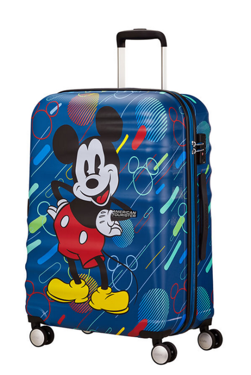 Child Suitcase AT Mickey Future Pop 67cm 64Liter 4 Wheel