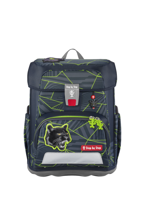 School backpack set Step by Step Cloud 5 pieces Dark Cat