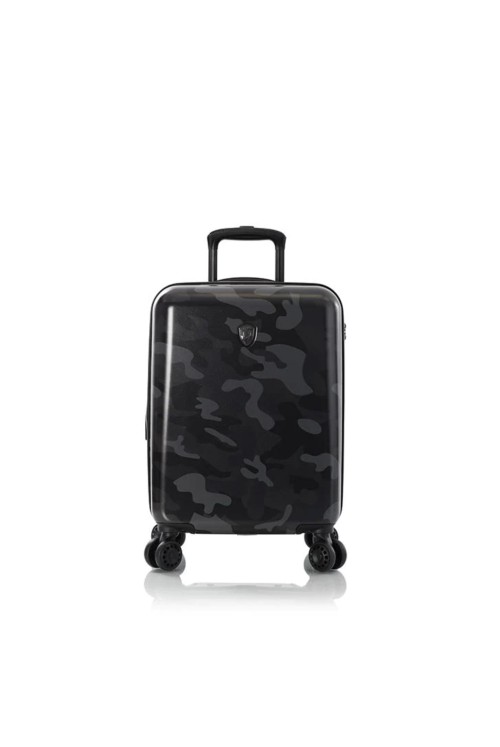 Koffer Handgepäck Heys Black Camo 4 Rad 55cm erweiterbar