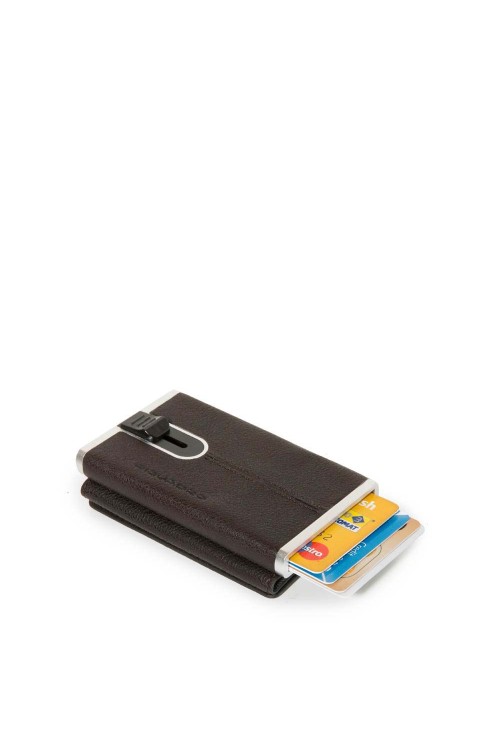 Piquadro Blue Square credit card case