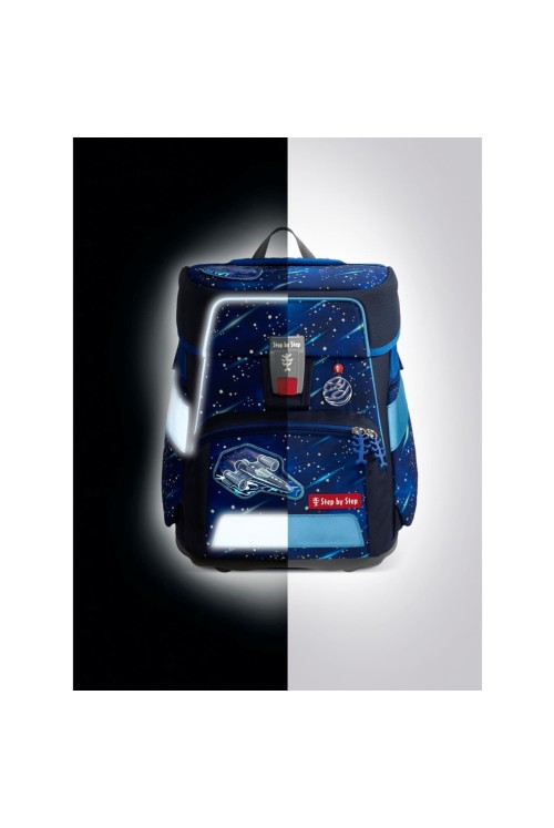 School backpack set Step by Step Space REFLECT 5 pieces Star Shuttle Elio