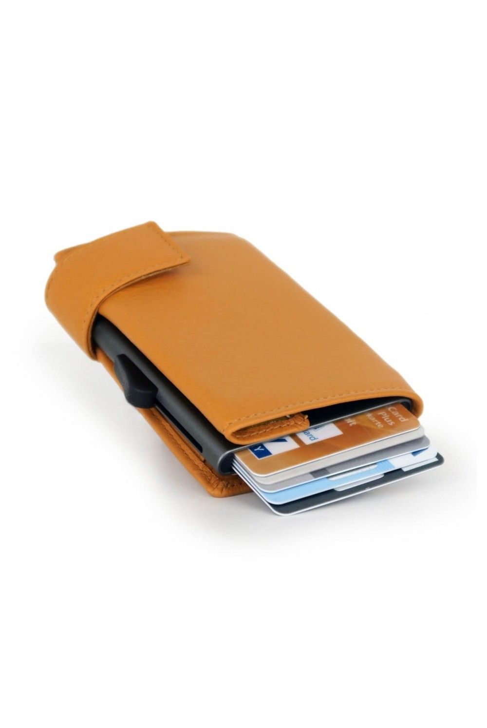 SecWal Card Case XL RV Leather Yellow
