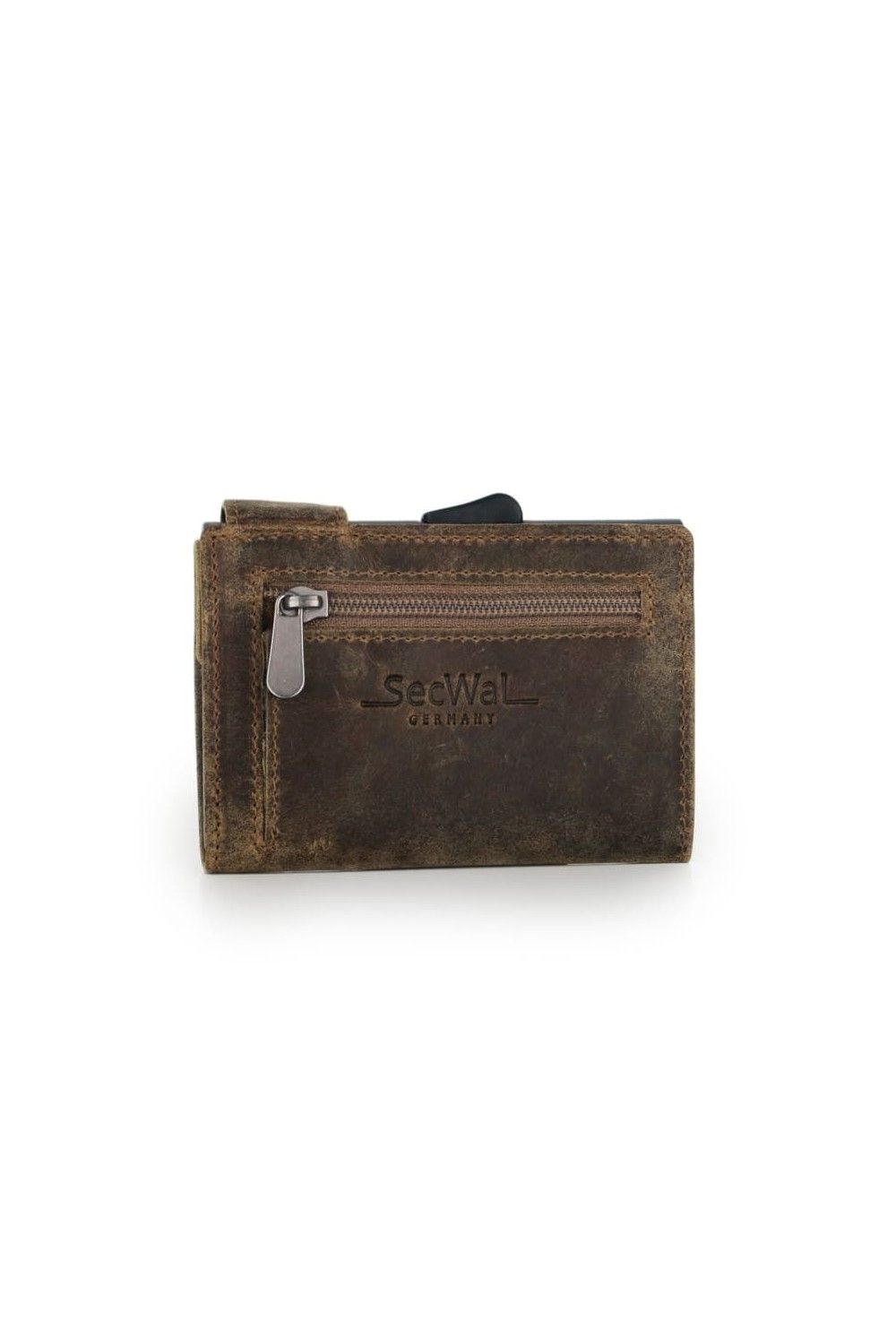 SecWal Card Case XL RV Leather Hunter