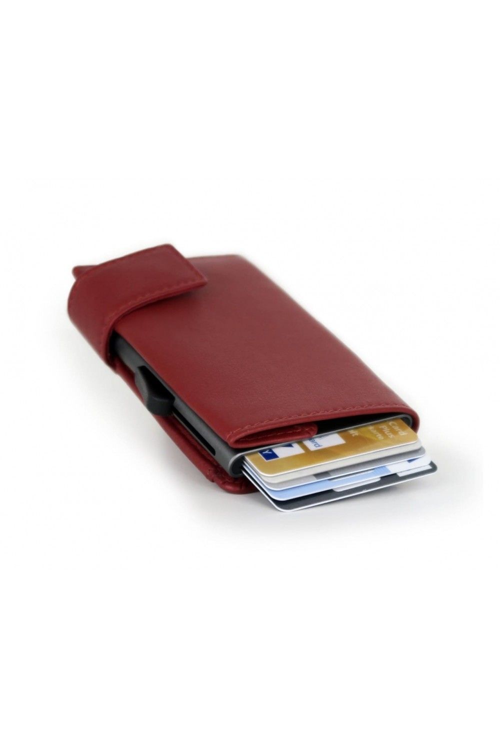 SecWal Card Case XL DK Leather Red