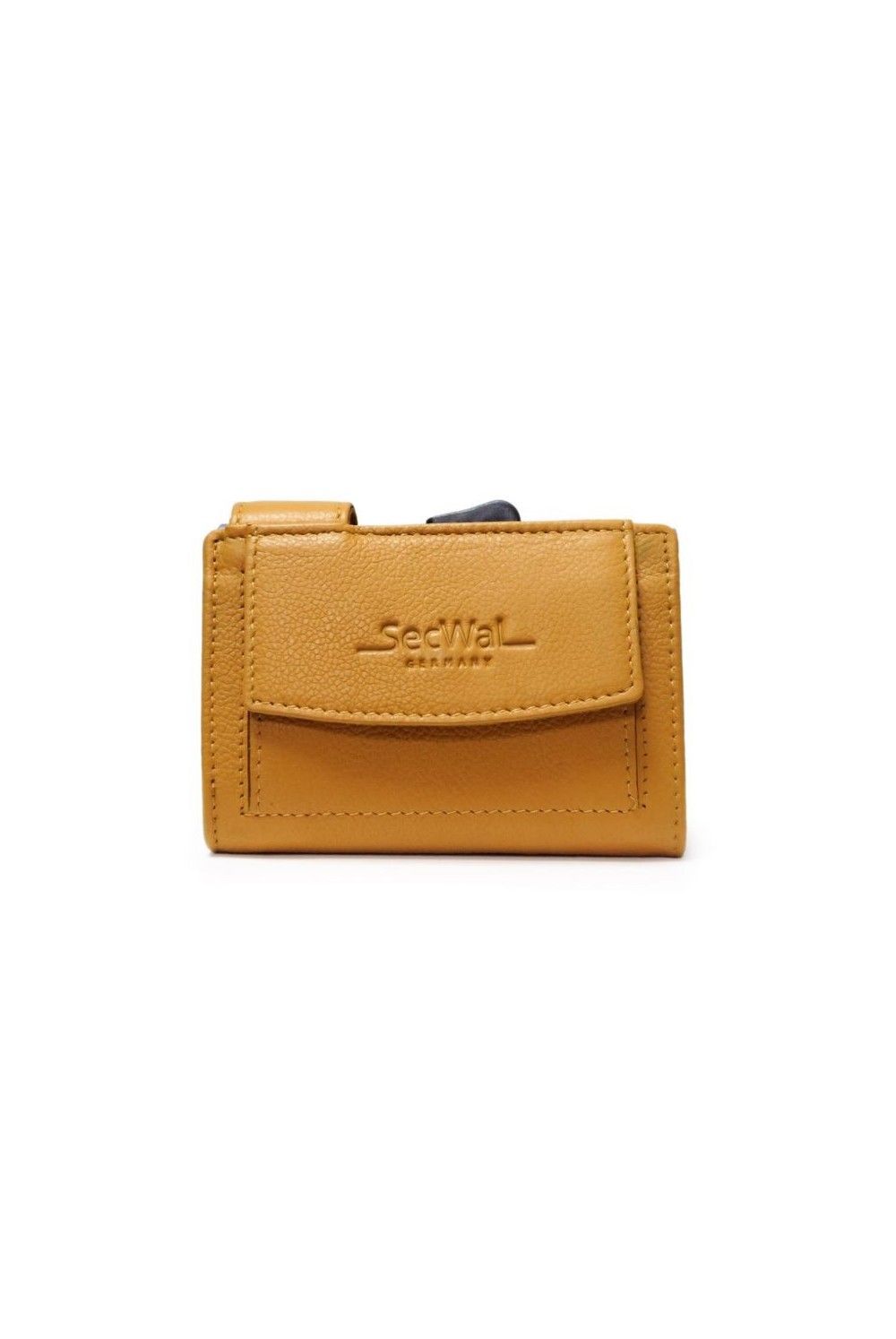Porte-cartes SecWal DK Leather jaune