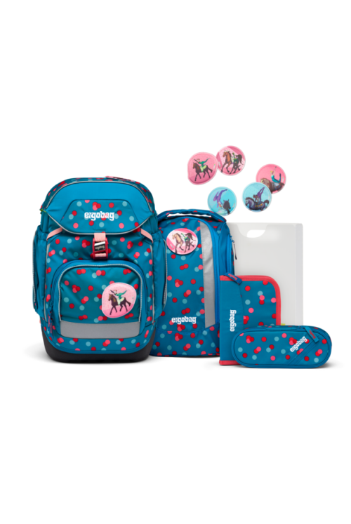 ergobag pack school backpack set 6 pieces VoltiBär new