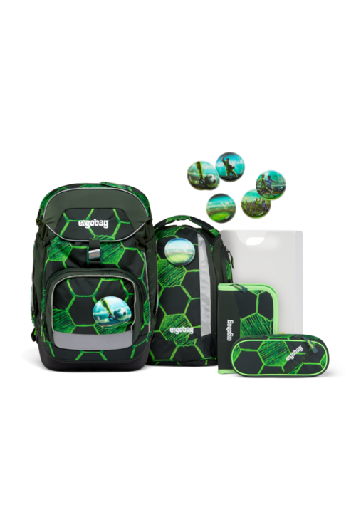 ergobag pack school backpack set 6 pieces VolltreffBär new