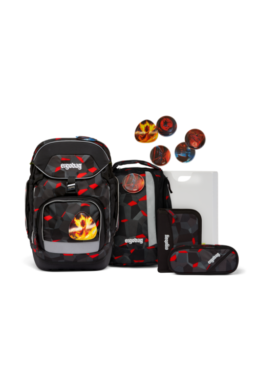 ergobag pack school backpack set 6 pieces TaekBärdo new