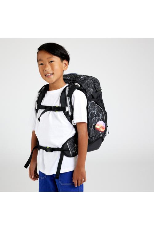 ergobag pack school backpack set 6 pieces ReflektBär Glow new