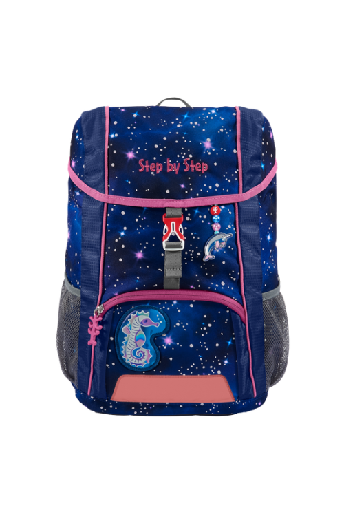 Children's backpack Step by Step KID REFLECT Star Seahorse Zoe