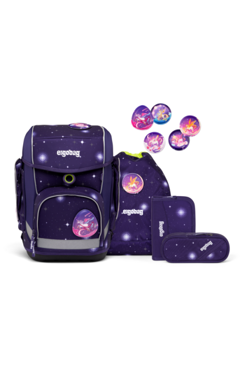 ergobag cubo school backpack set Bärgasus Glow new