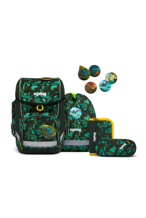 ergobag cubo school backpack set TriBäratops new