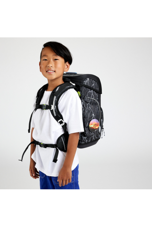 ergobag cubo school backpack set Super ReflektBär new