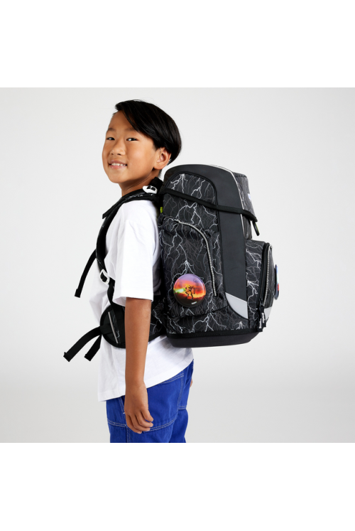ergobag cubo school backpack set Super ReflektBär new