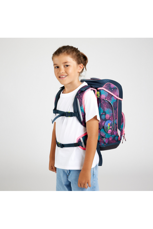 ergobag cubo light school backpack set KorallBär