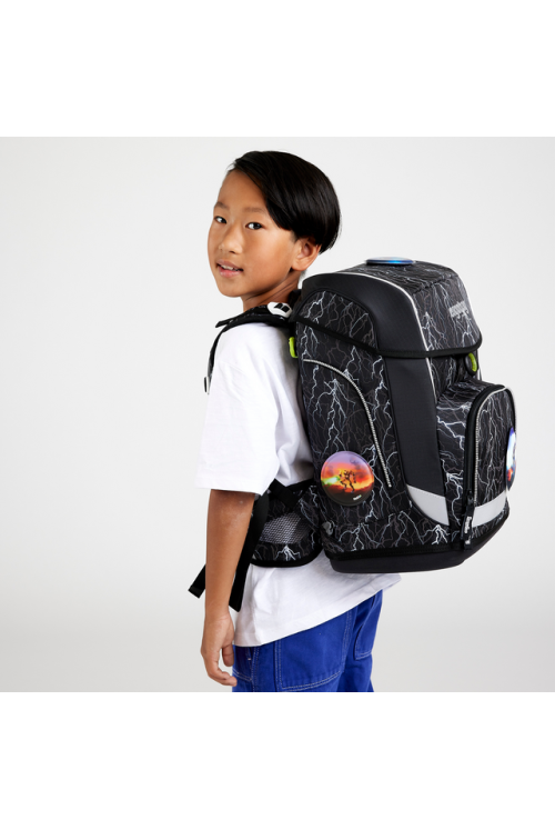 ergobag cubo light school backpack set Super ReflektBär new
