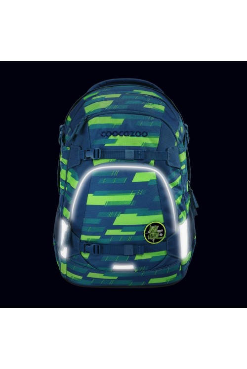 School backpack Coocazoo MATE Lime Stripe