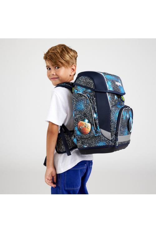 ergobag cubo school backpack set Bär Anhalter Glo